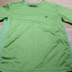 Champion Green Boy's Large Athletic Top